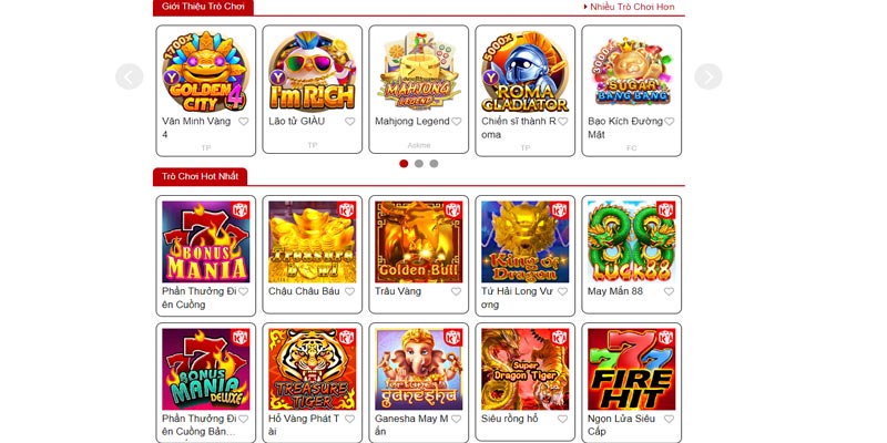 KA Casino Vin777 cung cấp đa dạng các thể loại game siêu hot