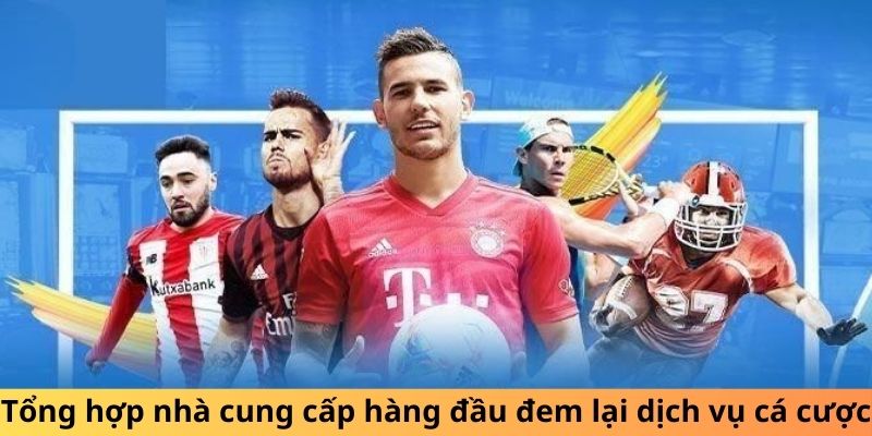 Tổng hợp nhà cung cấp hàng đầu đem lại dịch vụ cá cược